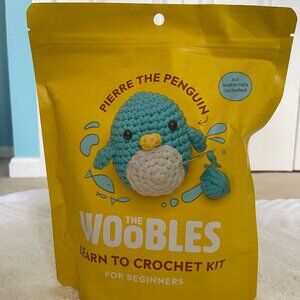 Pierre the Penguin Woobles Learn to Crochet kit, New